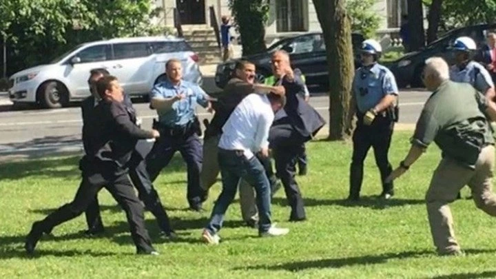 Καταδικάστηκαν οι συλληφθέντες που συμμετείχαν στα επεισόδια κατά την διάρκεια της επίσκεψης Ερντογάν στις ΗΠΑ [ΦΩΤΟ- ΒΙΝΤΕΟ]